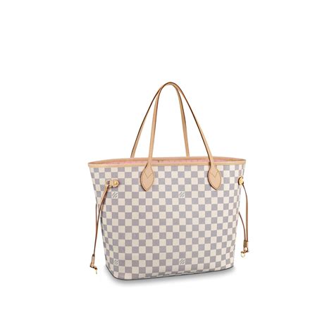 Neverfull MM Damier Azur Canvas .